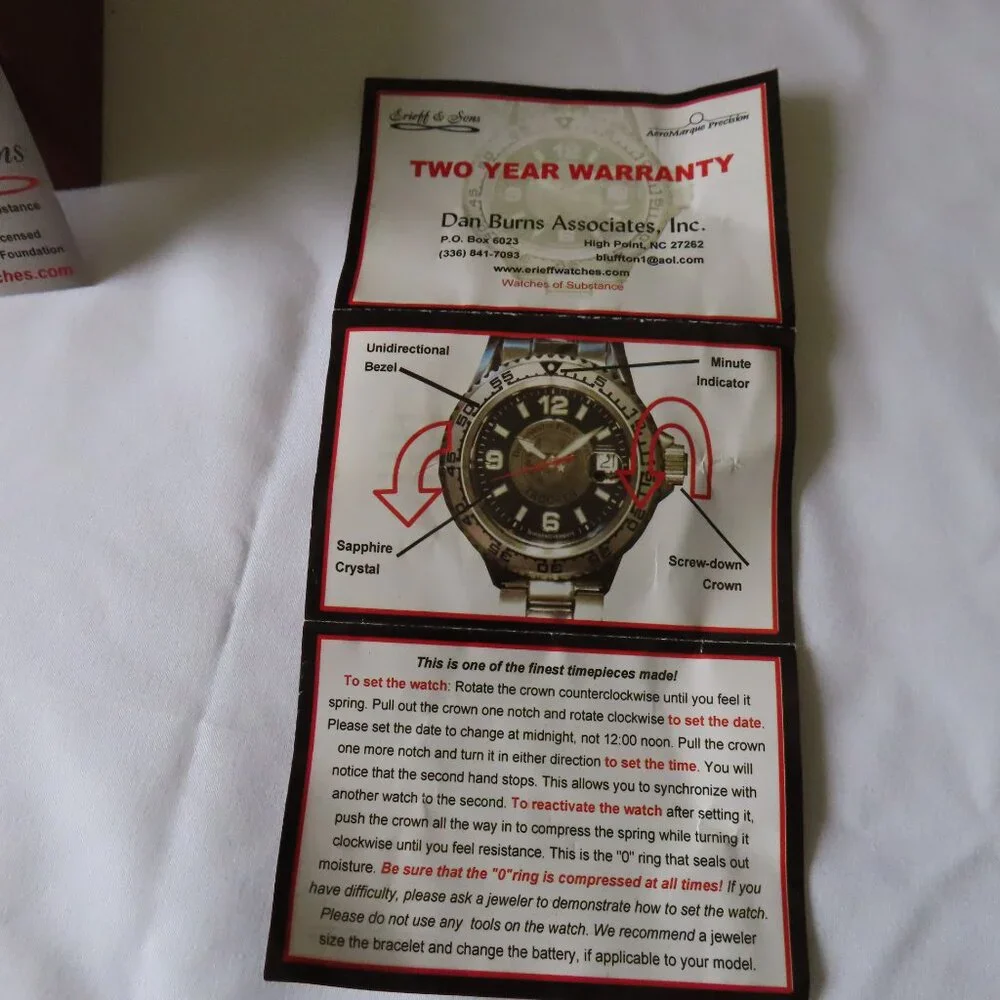 Erieff & Sons RCMP ladies watch - Picture 5 of 6